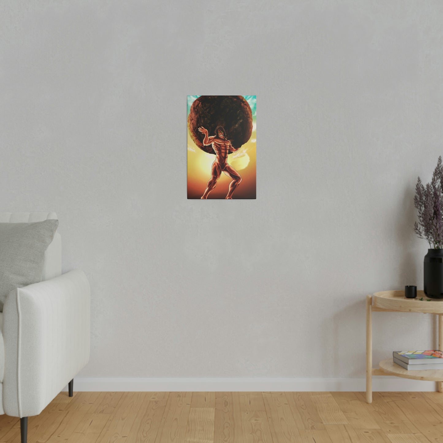 Wall Rose Mission Canvas