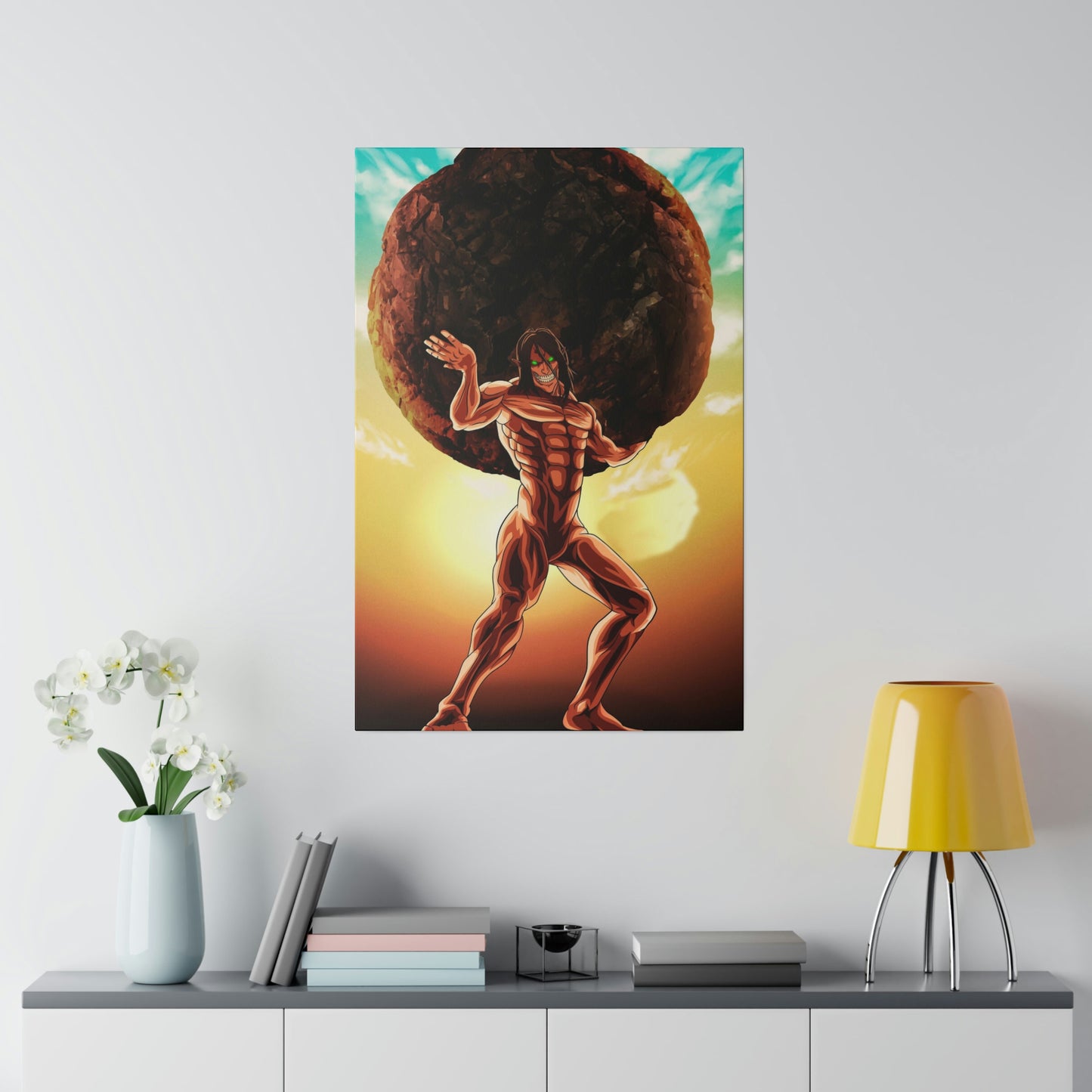 Wall Rose Mission Canvas