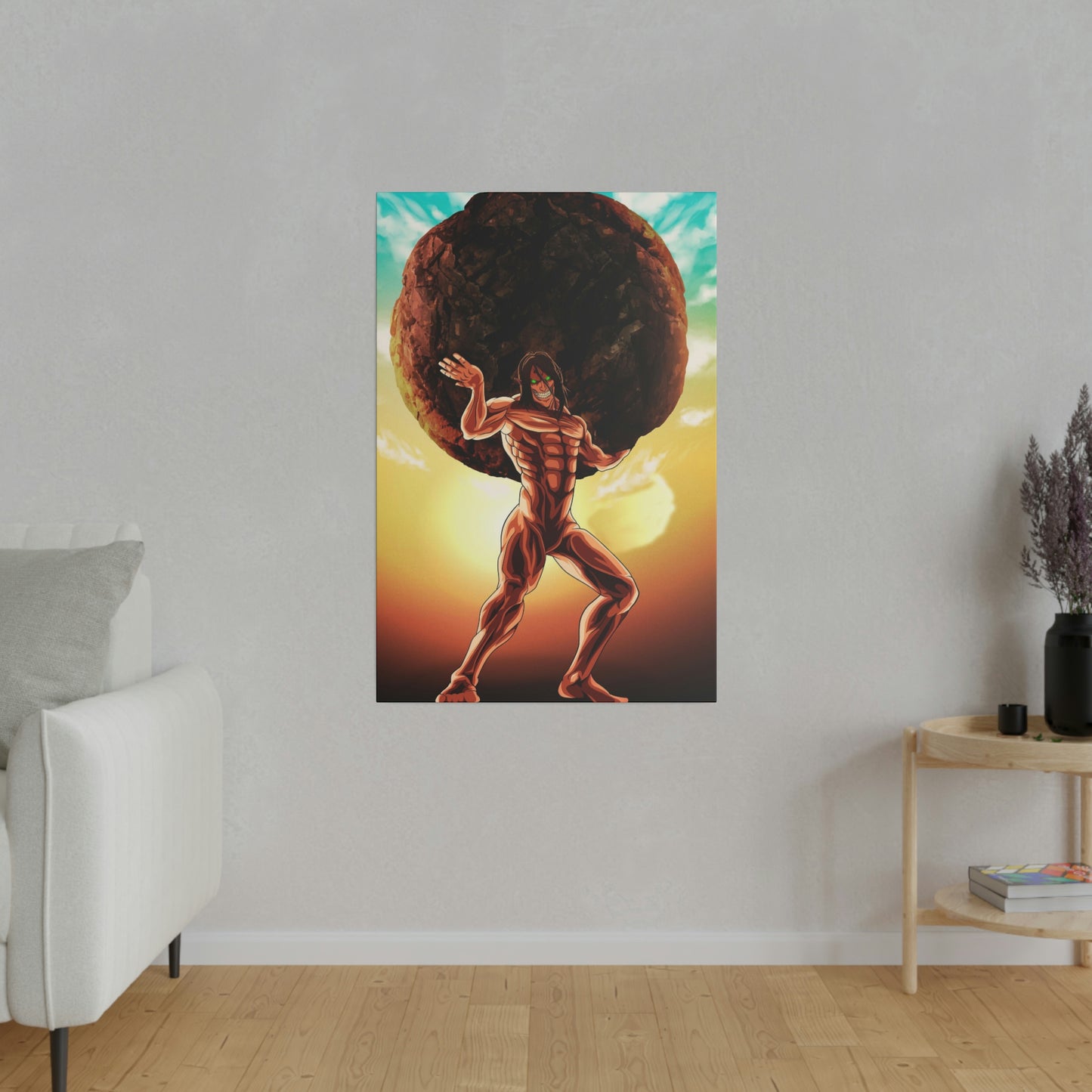 Wall Rose Mission Canvas