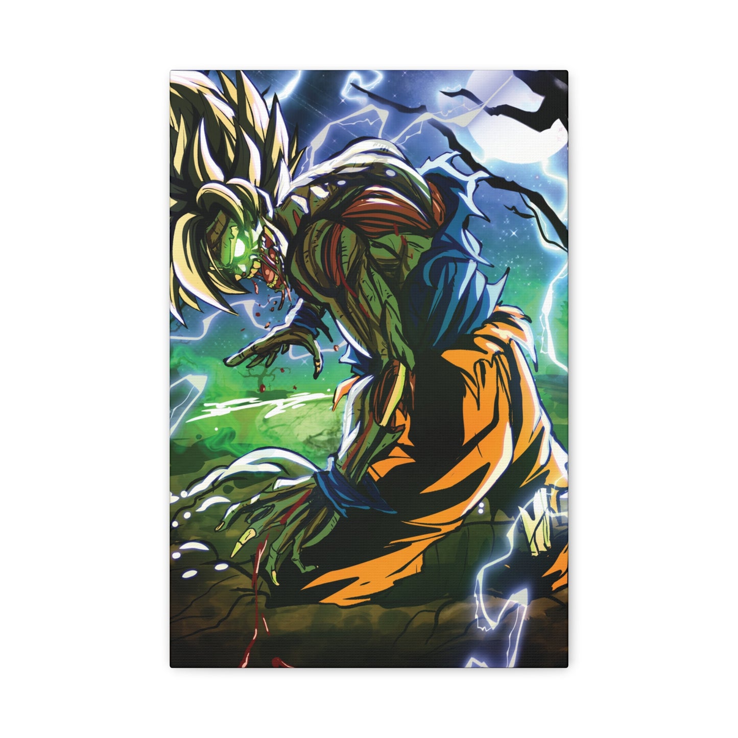 Rotting Warrior Matte Canvas