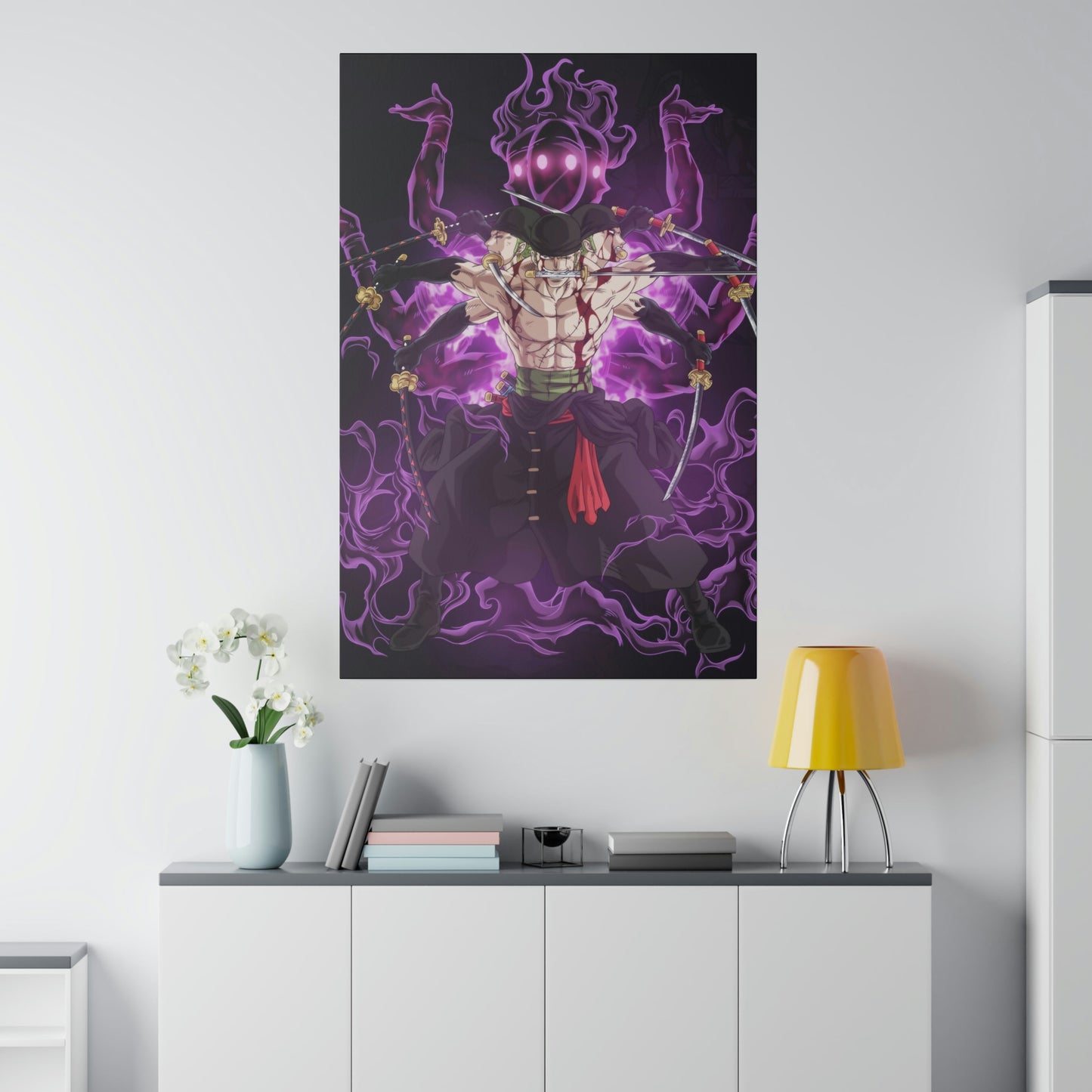 King of Hell Mission Canvas