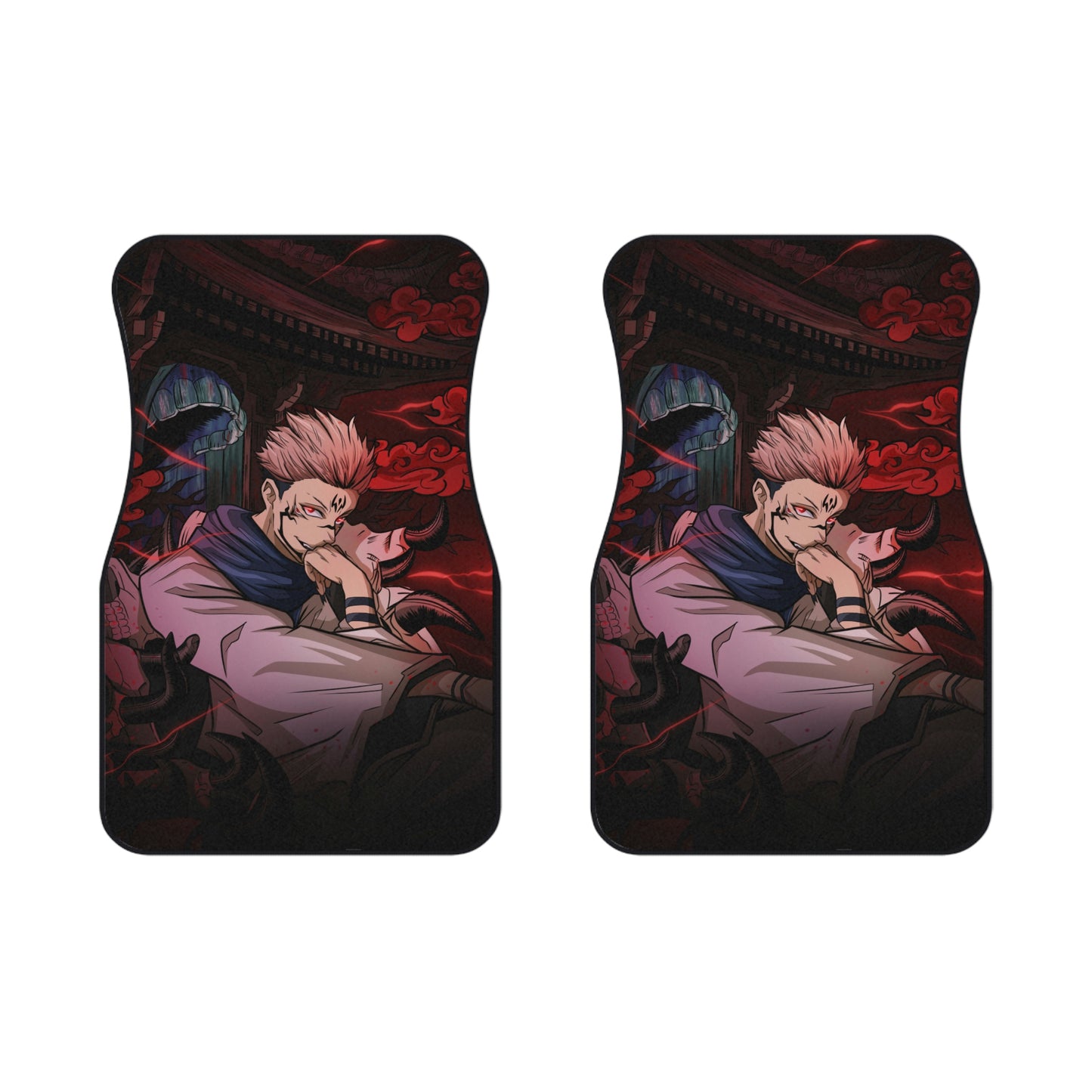 King of Curses Car Mats